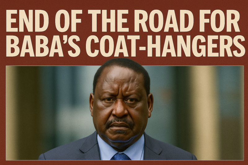 DR. HESBON HANSEN: End of the Road for Baba’s Coat-Hangers