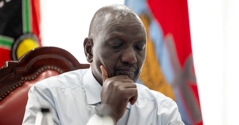 PHOTOS: President Ruto reviews State of the Nation Address ahead of arrival in Parliament