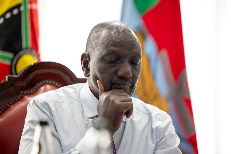 PHOTOS: President Ruto reviews State of the Nation Address ahead of arrival in Parliament