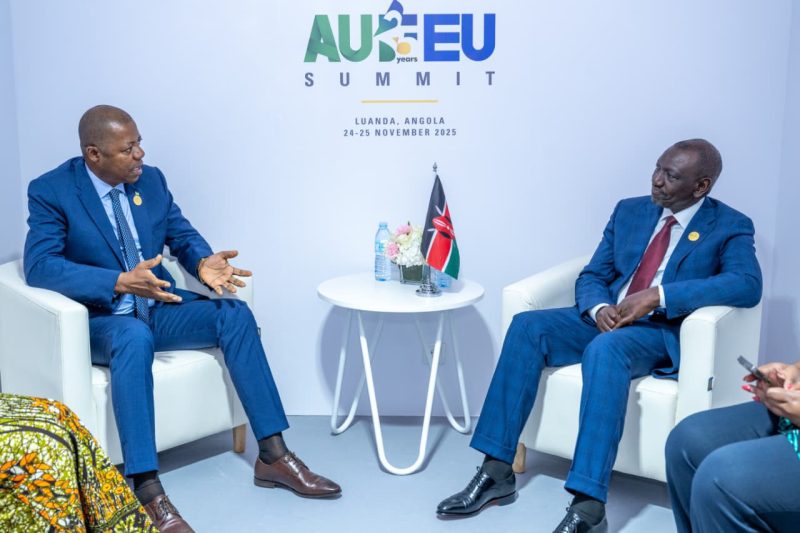 President Ruto urges shift from charity to industry in Africa–EU ties