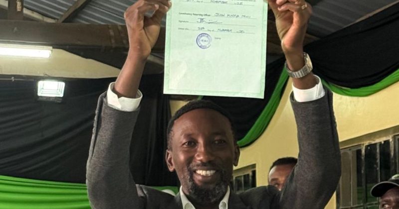 UDA’s Leo Muthende Wins Mbeere North MP Seat in Bruising By-Election
