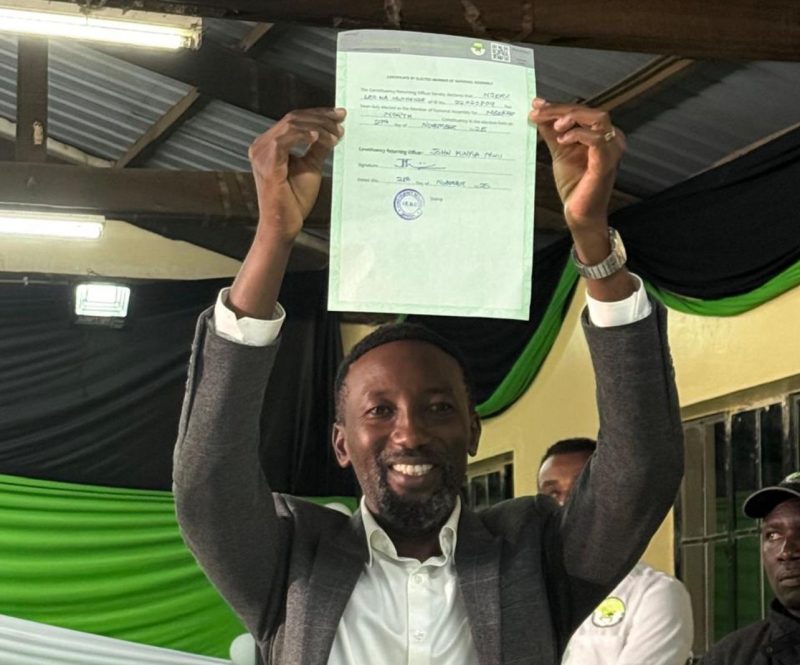 UDA’s Leo Muthende Wins Mbeere North MP Seat in Bruising By-Election