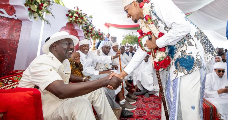 PICTURE STORY: Ruto Joins Family of NIS DG Noordin Haji for Son’s Wedding