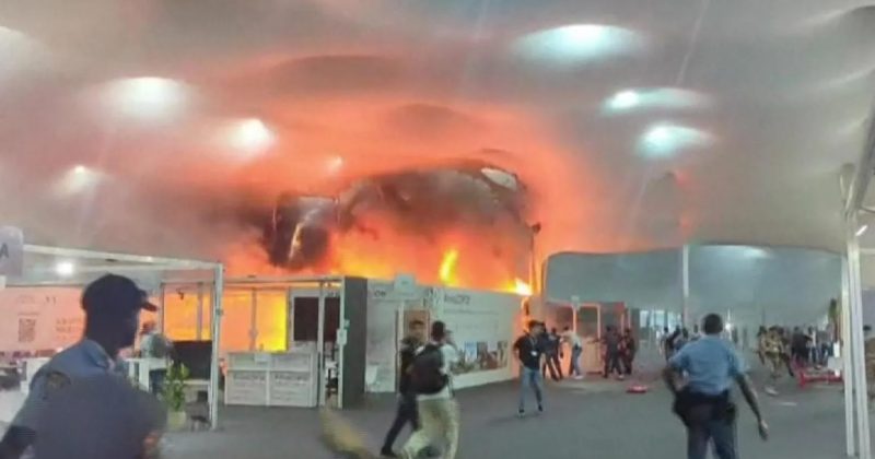 COP30 climate talks evacuated after fire breaks out