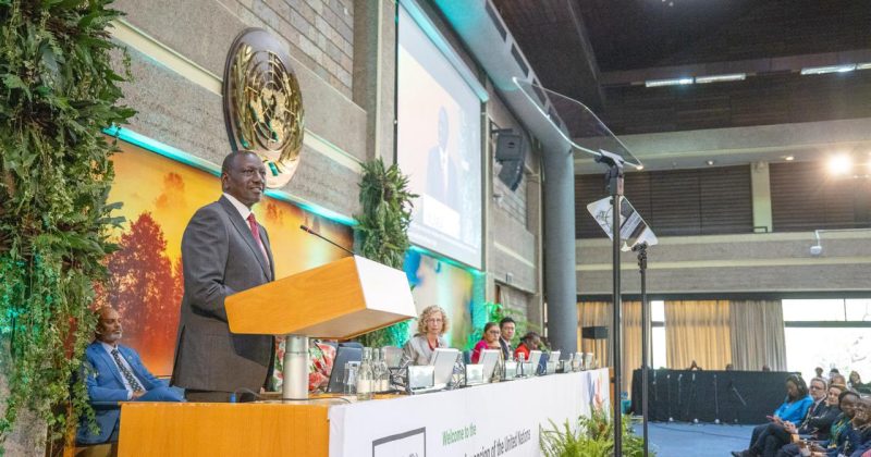 President Ruto Calls for Green, Inclusive Economic Transformation at UNEA7