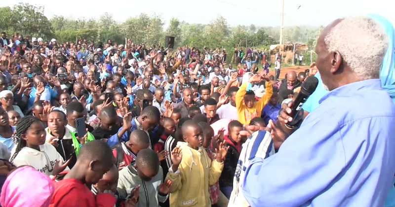 Hundreds Gather on Mt Kenya Slopes to Pray for Peace, Unity and National Stability