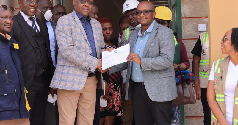 PS Hinga Hands Over Key Amenities at Mukuru Estate Ahead of Allocation of 5,000 New Housing Units