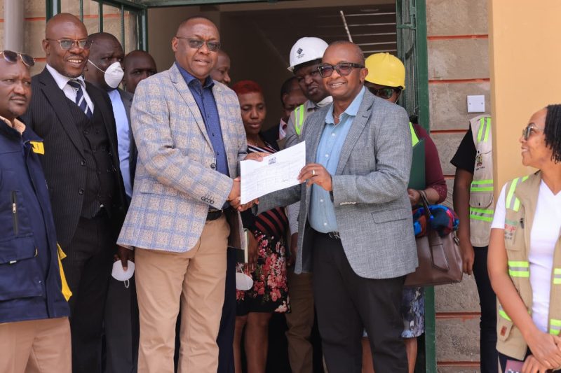 PS Hinga Hands Over Key Amenities at Mukuru Estate Ahead of Allocation of 5,000 New Housing Units