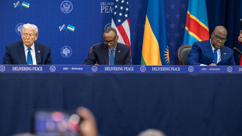 Rwanda, DRC Sign Historic Peace Deal in Washington as Ruto and World Leaders Witness Ceremony