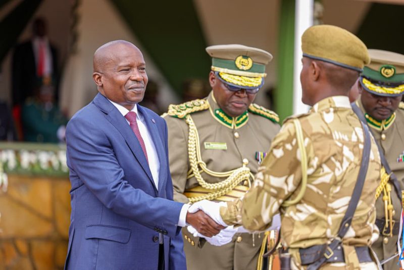 Kindiki lauds AI, new wildlife corridors as 147 KWS cadets pass out in Manyani