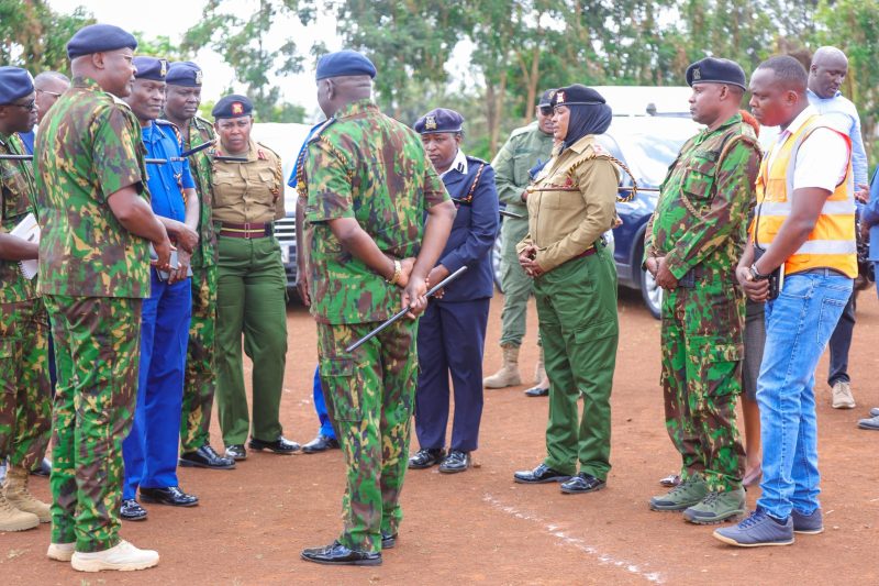 IG Douglas Kanja Leads Road Safety Assessment on Christmas day