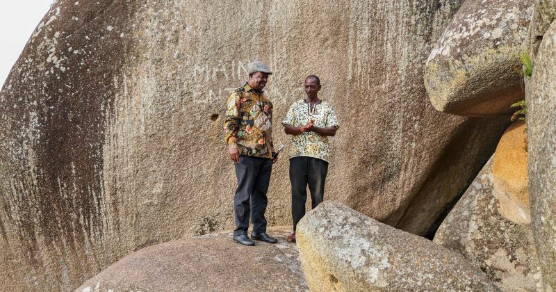 Mudavadi Visits Mungoma Caves, Pledges to Boost Cultural Tourism in Vihiga