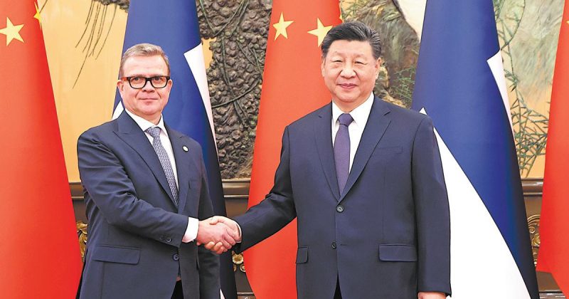 Xi calls on Finland to uphold UN-led world order during Beijing talks