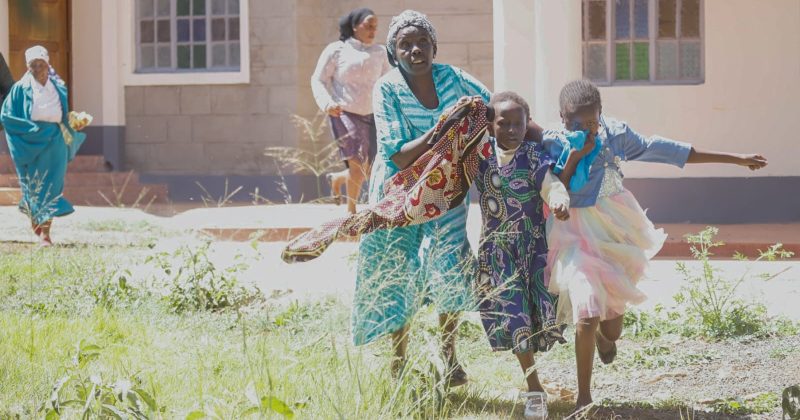 Chaos at Wairima ACK Church in Othaya after police fire teargas and live bullets during Gachagua’s visit