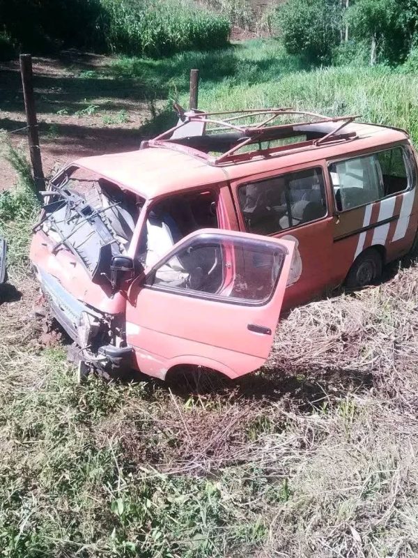 Over 19 Students Injured as Mahehe Friends Academy Van Crashes in Endarasha, Nyeri