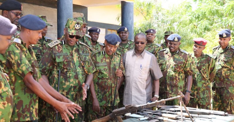 Tana River disarmament drive yields 9 illegal firearms