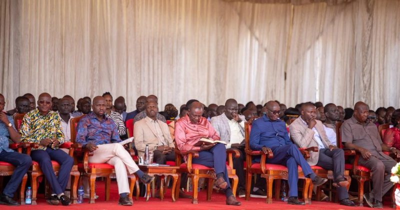 Ruto hails restoration of peace in Kerio Valley at thanksgiving service