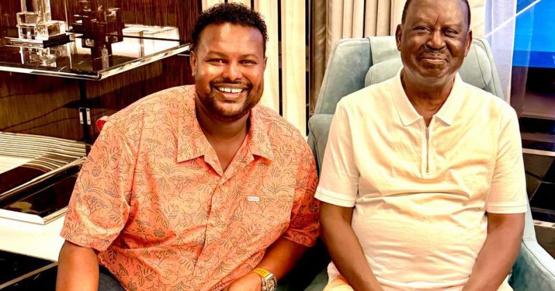 If Salah was a stranger, why was he everywhere around Raila?