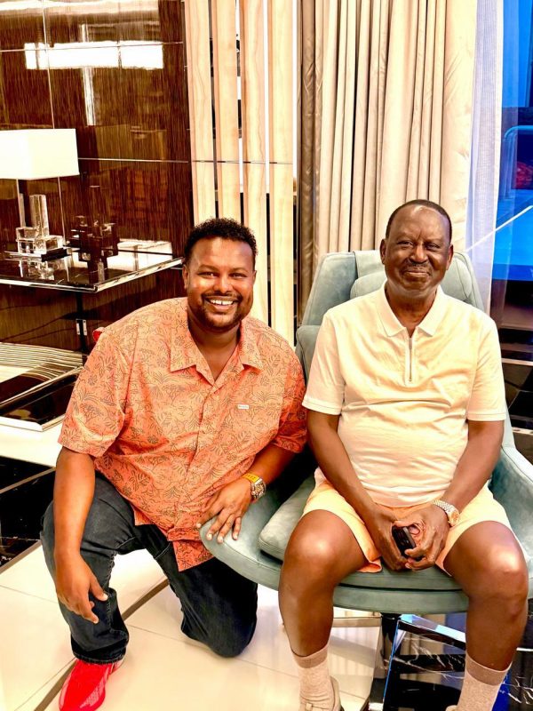 If Salah was a stranger, why was he everywhere around Raila?