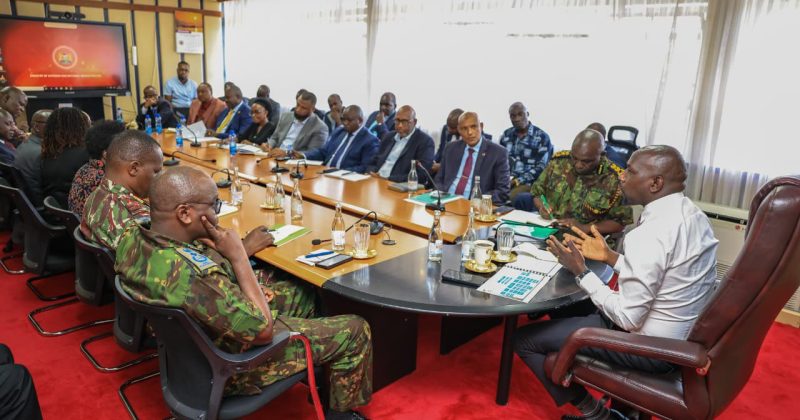 Murkomen steps up efforts against illicit alcohol and drug trade