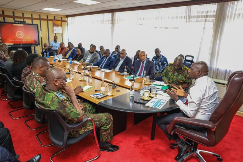 Murkomen steps up efforts against illicit alcohol and drug trade