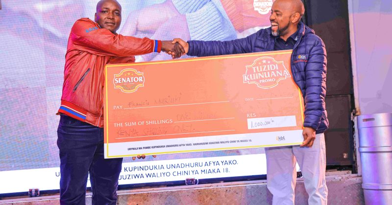 New Year Windfall: Embu Mechanic Wins Sh1 Million in Senator Keg Draw