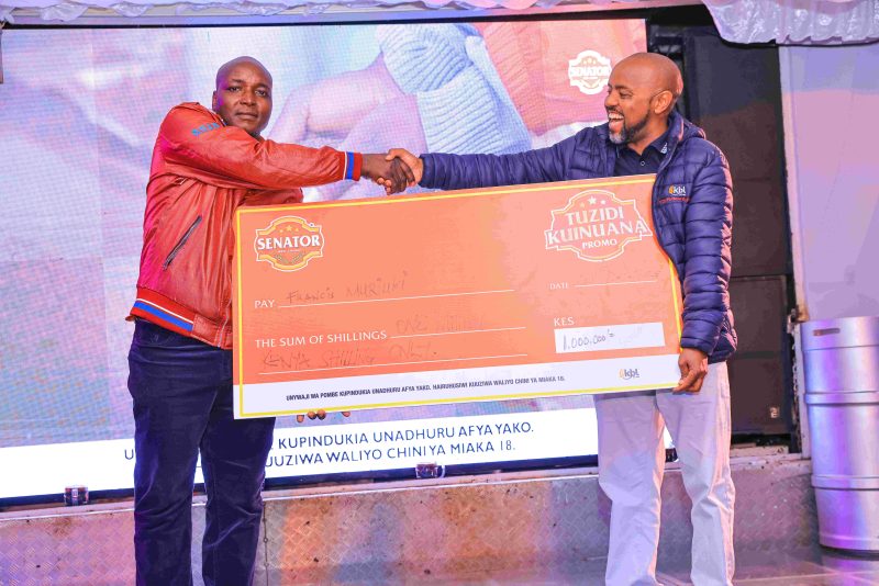 New Year Windfall: Embu Mechanic Wins Sh1 Million in Senator Keg Draw