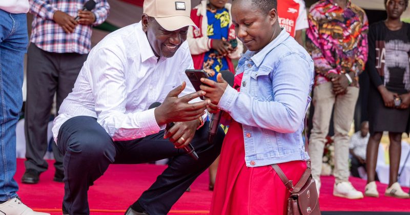 President Ruto Gives Sh220mn NYOTA Start-Up Capital to over 8,000 Youths in Kisii, Nyamira and Migori