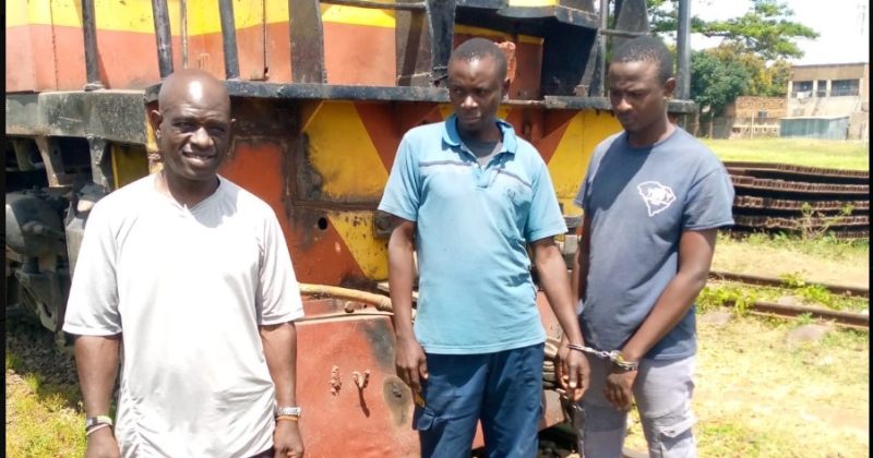 3 arrested for siphoning fuel from train at Sultan Hamud