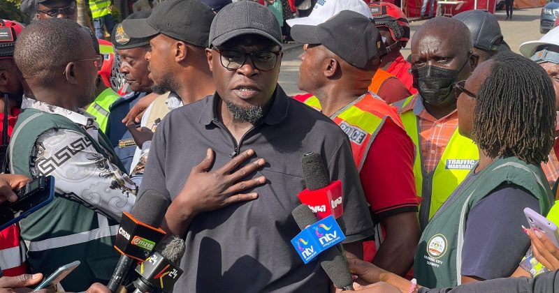 Wahome turns up heat on Sakaja over illegal floors in South C collapse