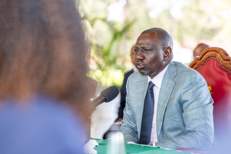President Ruto chairs meeting to Accelerate National Fight Against Alcohol and Drug Abuse