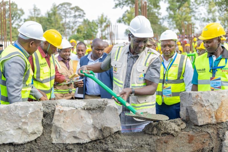 Ruto launches contruction of 680-unit Karatina Affordable Housing project in Nyeri