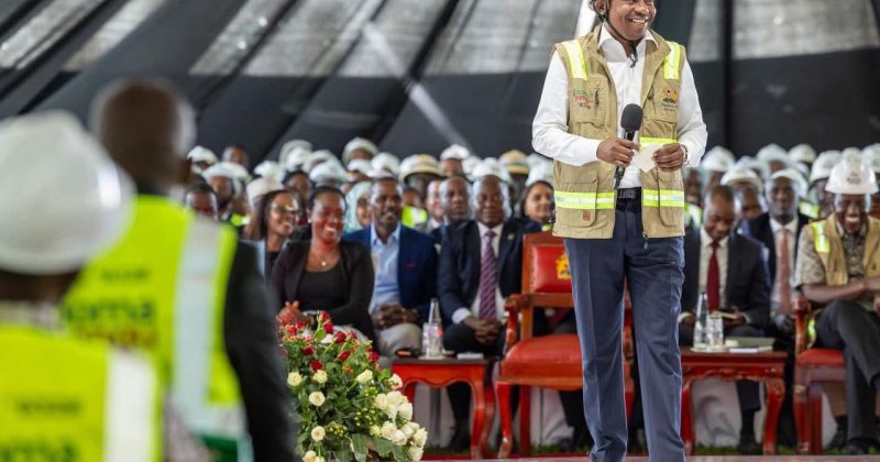 DP Kindiki hails macroeconomic stability, job creation as Ruto hosts 5,500 housing interns