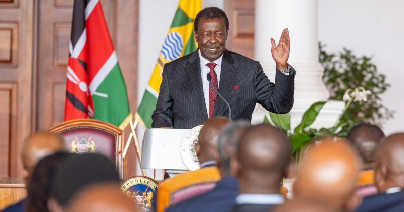 Mudavadi Defends Ruto’s Diplomatic Role, Urges Responsible Leadership