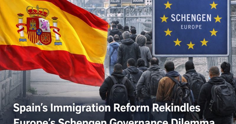 Spain’s Immigration Reform Rekindles Europe’s Schengen Governance Dilemma