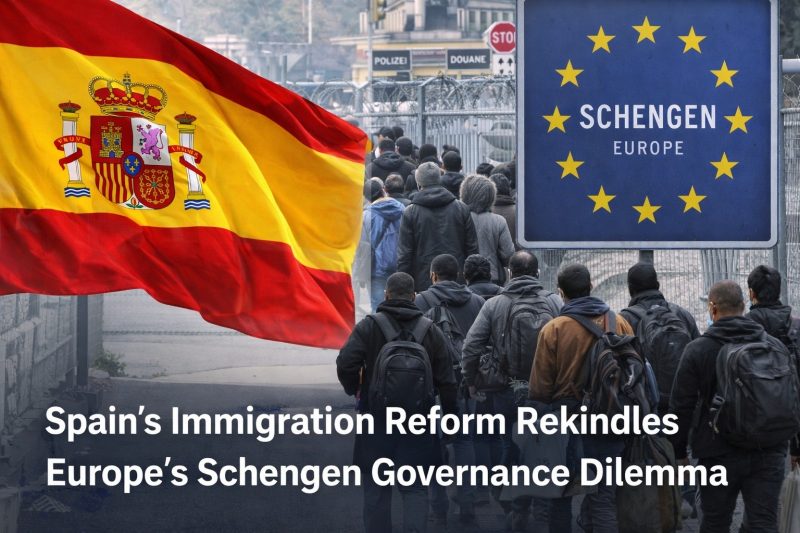 Spain’s Immigration Reform Rekindles Europe’s Schengen Governance Dilemma