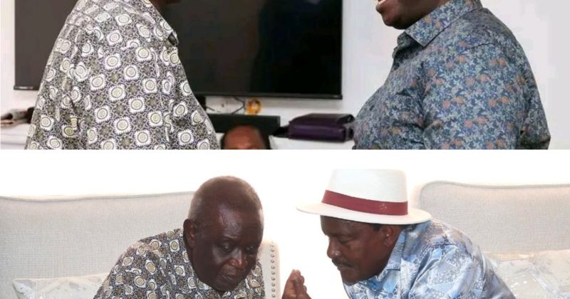 Gachagua, Kalonzo cross paths with Oburu in Machakos