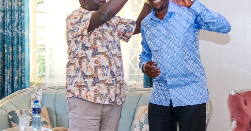 Gachagua welcomes Kanini Kega to DCP party
