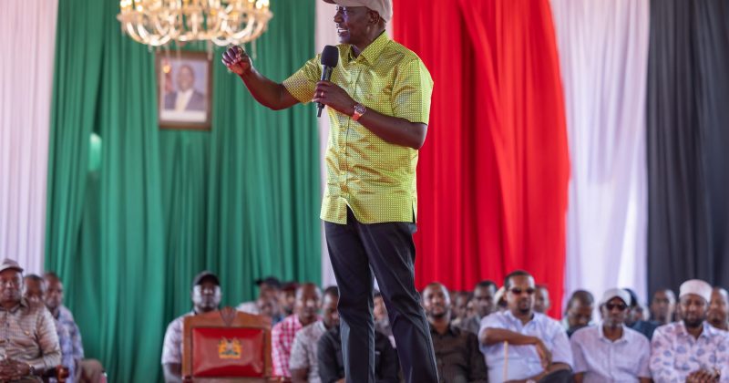 Ruto attacks Gachagua as ‘petty thief’ over relief food