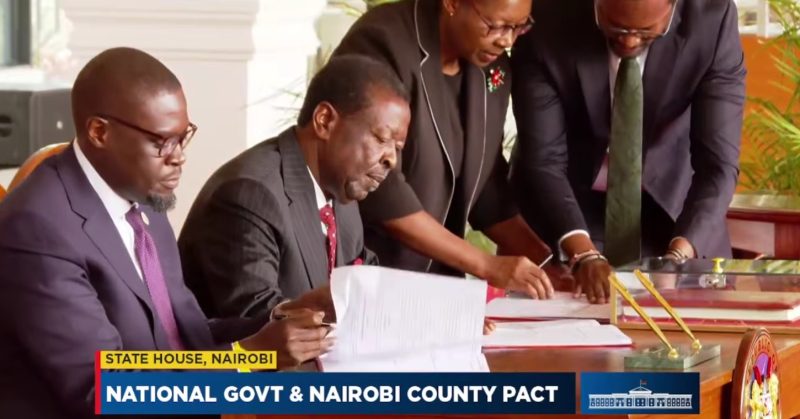 Inside Mudavadi-led joint governance framework for Nairobi