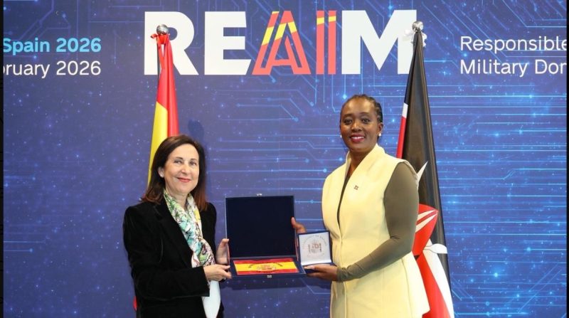 Kenya, Spain reaffirm defence and maritime security cooperation at AI Summit