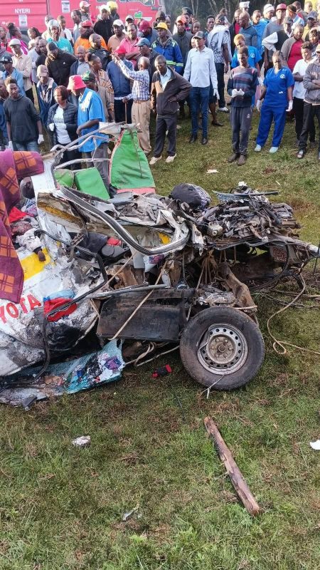 Nation in Mourning as 15 Die in Nyeri–Nyahururu Highway Accident