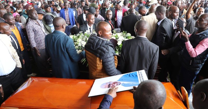 Hundreds gather in Emurua Dikirr to honour late MP Johana Ng’eno and five community members
