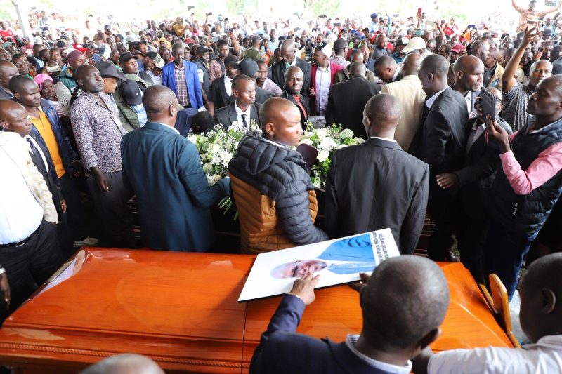 Hundreds gather in Emurua Dikirr to honour late MP Johana Ng’eno and five community members