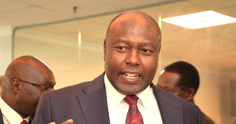 Francis Meja sworn in as Public Service Commission Chairperson