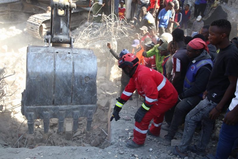 Four dead, four rescued in Shauri Moyo building collapse