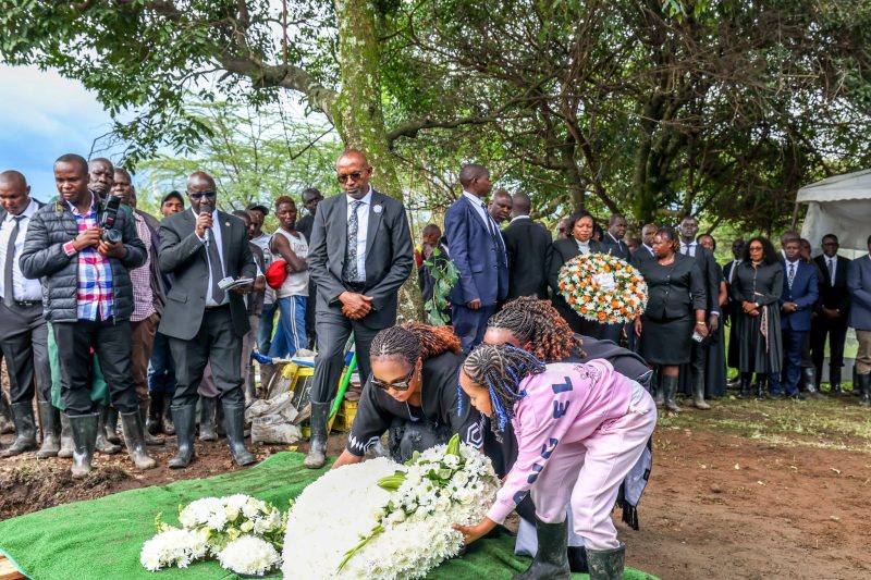Emurua Dikirr MP Johana Ngeno laid to rest in Mogondo