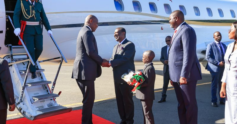 Mozambique President Chapo in Kenya for Three-Day Working Visit
