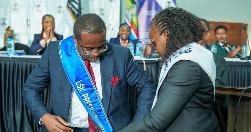 Kanjama Takes Helm as LSK President, Vows Integrity and Reform