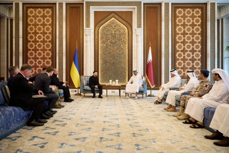 Ukraine’s Zelenskyy signs air defence deals with UAE, Qatar on Gulf tour